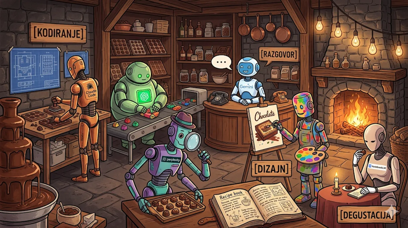 AI Agenti i alati — tatini pomoćnici na poslu